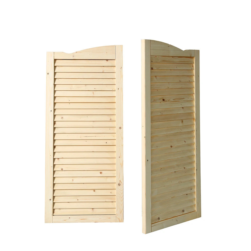 Retro American Solid Wood Saloon Door