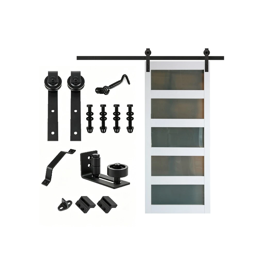 MDF Glass Barn Door