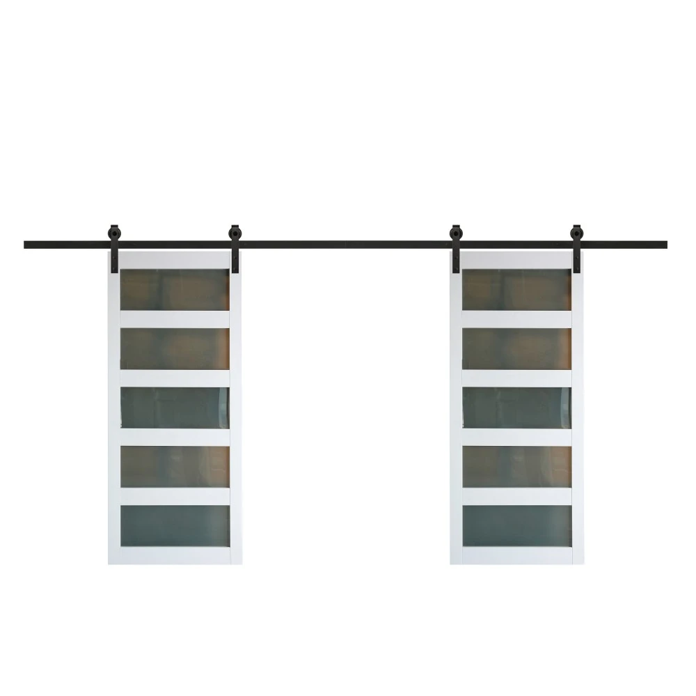 MDF Glass Barn Door