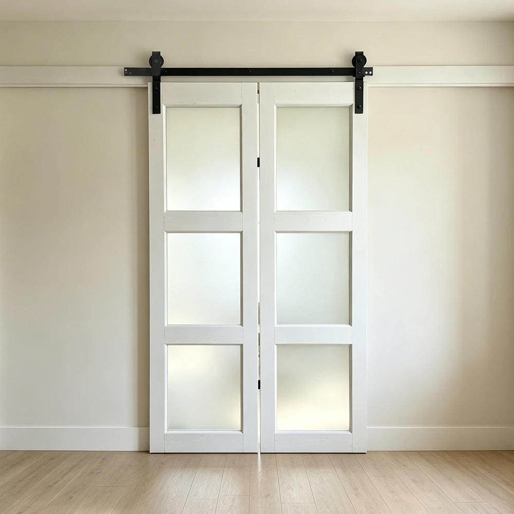 MDF Glass Barn Door